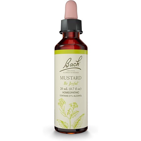 Amazon.com: Bach Original Flower Remedies, Mustard - Be