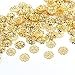 Beautiful Bead 8mm Gold Tone Flower Bead Caps for Jewelry Making (About 500pcs)