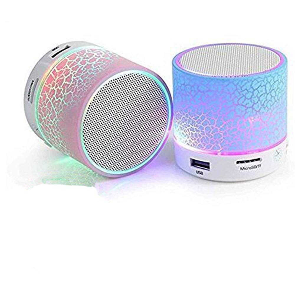 quims wireless led bluetooth speakers