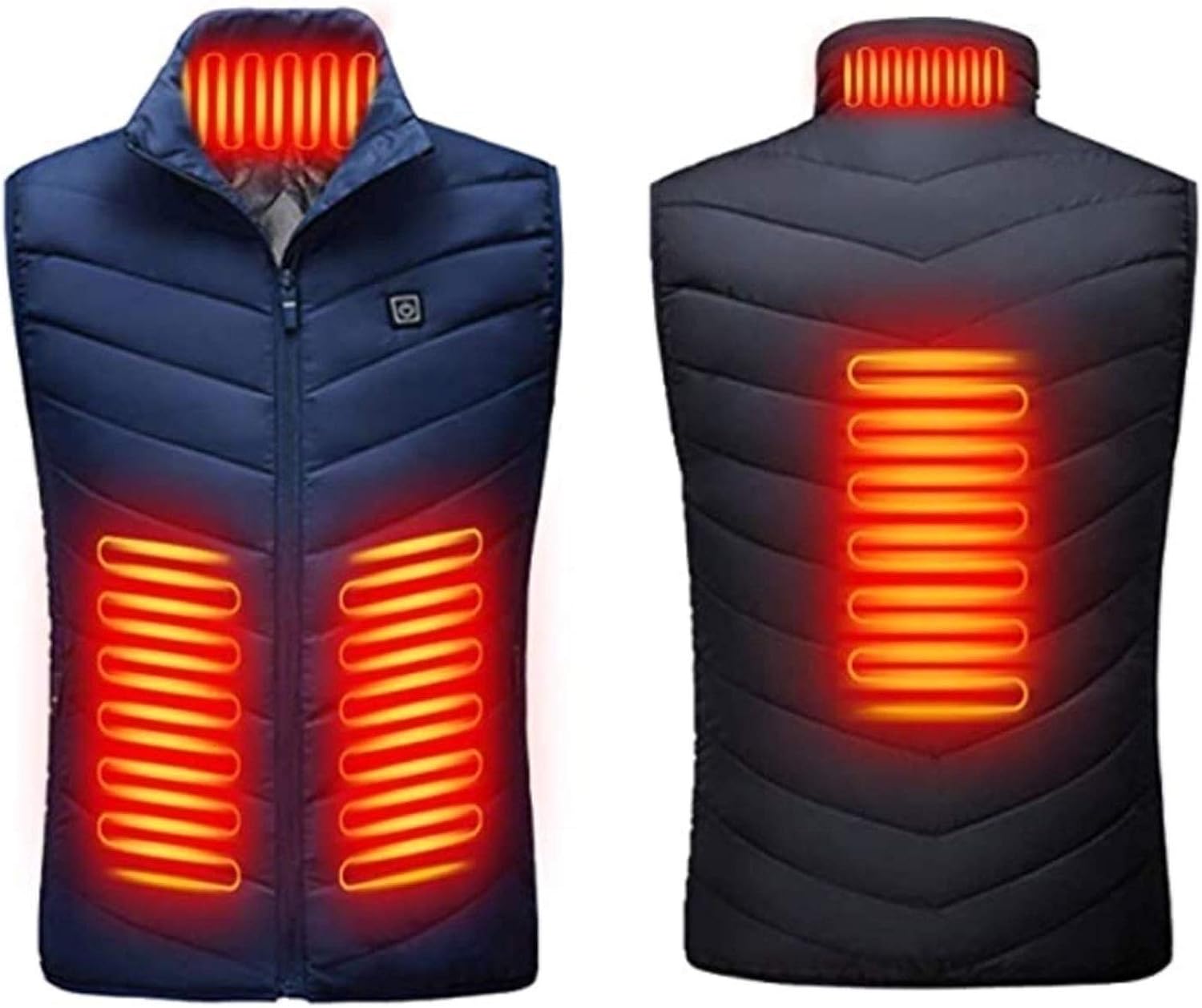 Heated Vests, Washable Heated Sleeveless Jacket Unisex Heated Vest