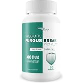Probiotic Fungus Break Pro Plus - Improved Formula - Our Best Nail Fungus Probiotics For Nail Fungus Care - Best Nail Fungus Pills - Natural Nail Fungus Care Best Nail Fungus Treatment Probiotic Pills