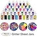 Slime Supplies Kit, AUNOOL Slime Stuff Charm Include Foam Balls, Fishbowl Beads, Glitter, Fruit Slices, Pearls, Slime Mylar Flake, Slime Containers for DIY Slime Making Kit, Girl Slime Party