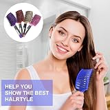 URAQT Boar Bristle Paddle Hair Brush for Women Reducing Breakage view 7