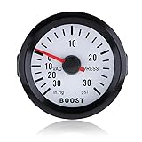 DriSentri Boost Gauge, 6032BL 2" 52mm 12V Blue LED