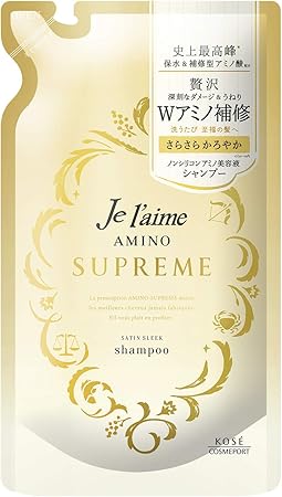 Amazon Kose コーセー ジュレーム アミノ シュープリーム シャンプー サテンスリーク さらさら つめかえ 350ml ローズ ジャスミンの香り 詰替え用 ジュレーム シャンプー 通販