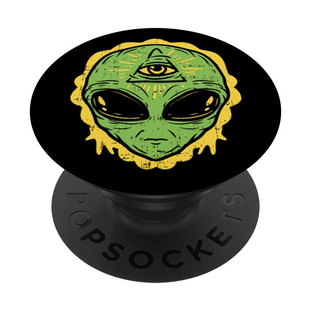 Alien Eye Secret Illuminati Society Egyptian PopSockets PopGrip: Swappable Grip for Phones & Tablets