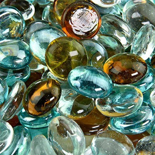 Shabby Chic Blended Fire Glass Beads For Indoor And Outdoor Fire