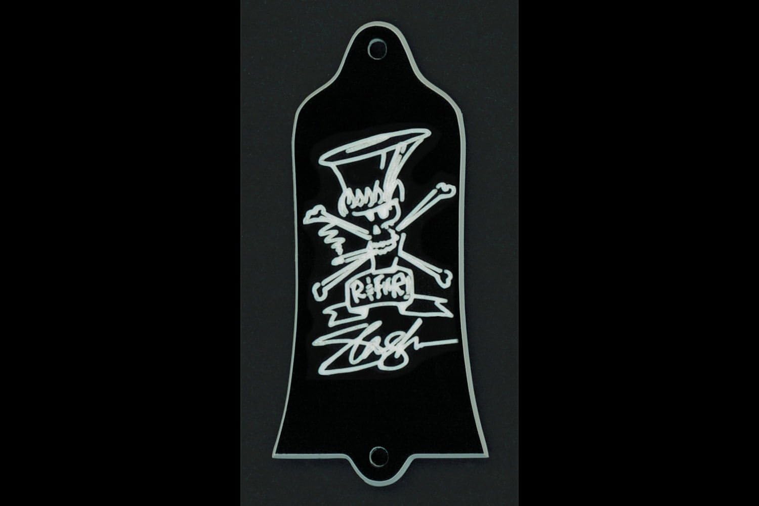 GUITAR TRUSS ROD COVER - Custom Engraved - Fits GIBSON - Guns N Roses AFD SLASH