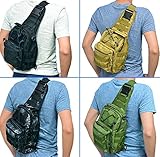 Liibot 600D Wear-resistant Oxford Casual Daypacks Sling Bag for Sports Camping