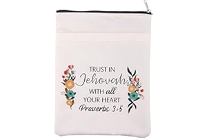 JW Pioneer Book Sleeve Jehovah Witnesses Book Cover Pioneer Day Gift Pioneer School Gift Trust in Jehovah with All Your Heart
