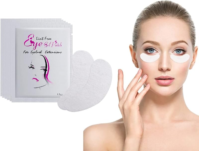 HYX 100 Pairs Under Eye Gel Pads Lint Free Skin Friendly Patches
