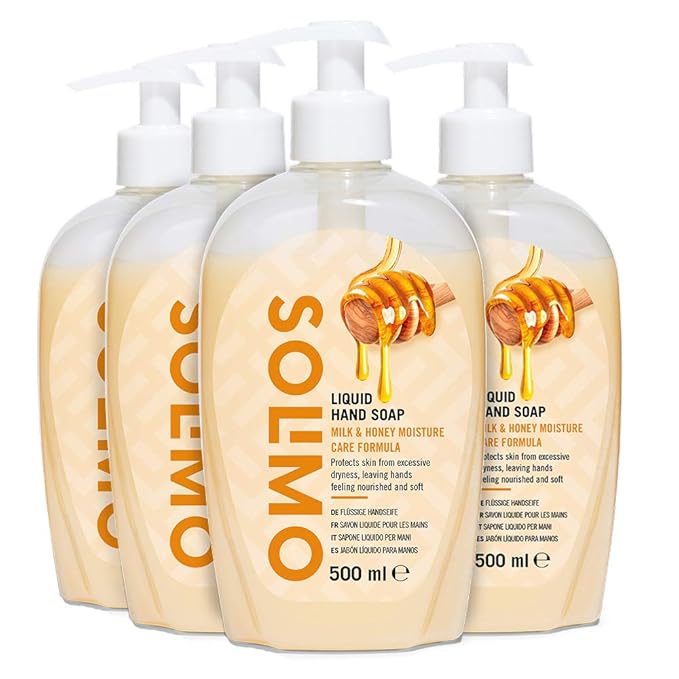 4 botes de jabón líq