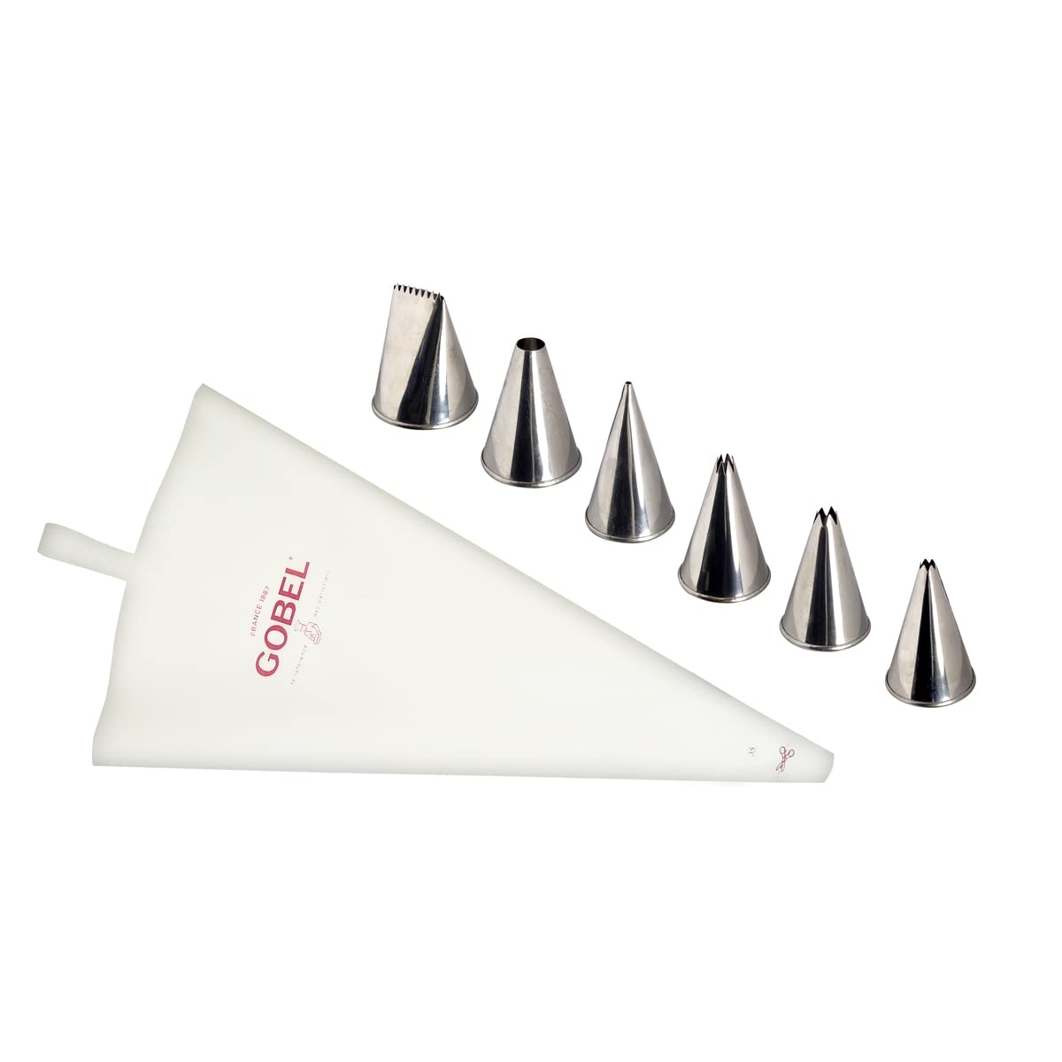 Gobel 889251 Box of 6 Nozzles + Nylon Bag