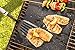 BBQ Pad Grill Mat Set of 3 Non Stick Reusable Easy to clean Heat Resistant cooking mats works on Gas Electric and more 15.75