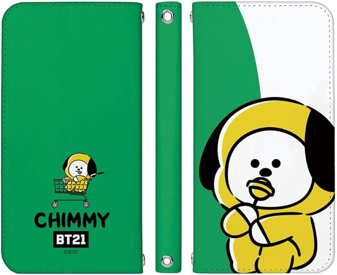 Amazon Android One S5 S5 Sh ケース デザイン 2 Chimmy マグネットハンドあり Bt21 公式 手帳型 スマホケース カバー アンドロイドワン Androidones5 ケース カバー 通販