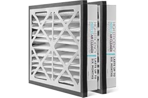 ZEPHYR FILTRATION Zephyr 20x30x3 VGF Merv 13 Pleated Air Cleaner Filters for Whole Home Return Air Grilles. Box of 2