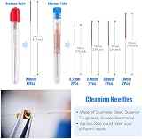GLARKS 29Pcs 3D Printer Nozzle Kit M6 Brass Extruder Heads Cleaning Needles Tool view 4