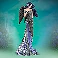 Bradford The Exchange Angelic Moonlit Beauty Figurine Moonlight Garden Angels of Tiffany Collection