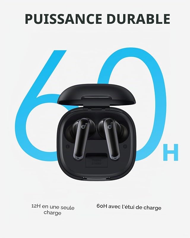 par Anker P40i Écouteurs Bluetooth sans Fil 5.3