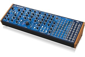 Behringer PROTON Analog Paraphonic Semi-Modular Synthesizer with 2 VCOs, 2 Multi-Mode VCFs and 2 VCAs, 4 Envelopes and Wave F