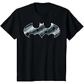 Kids DC Comics Batman Steel Logo T-Shirt
