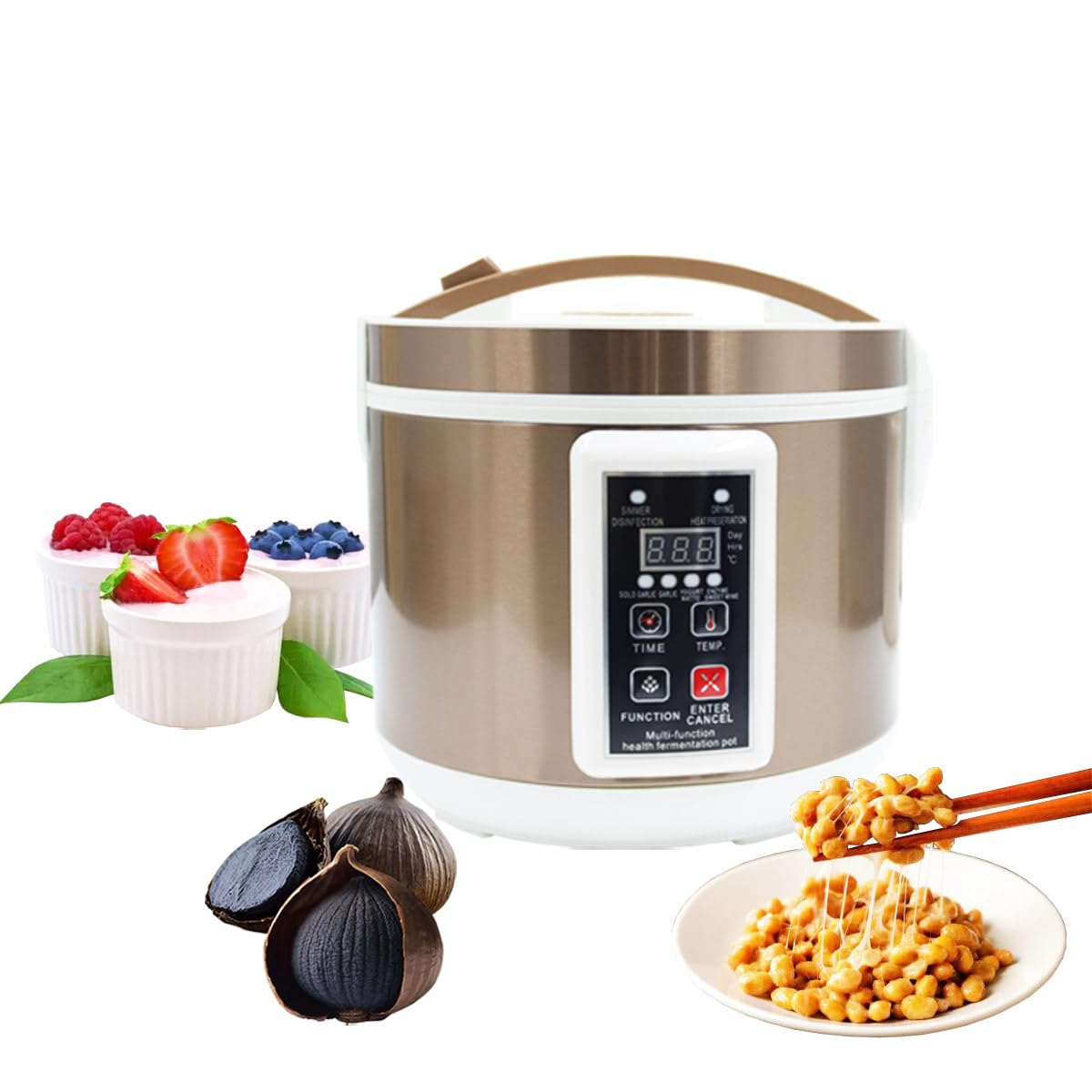 Rice Cooker Pressure Cooker Black Garlic INTSUPERMAI L Fermenter
