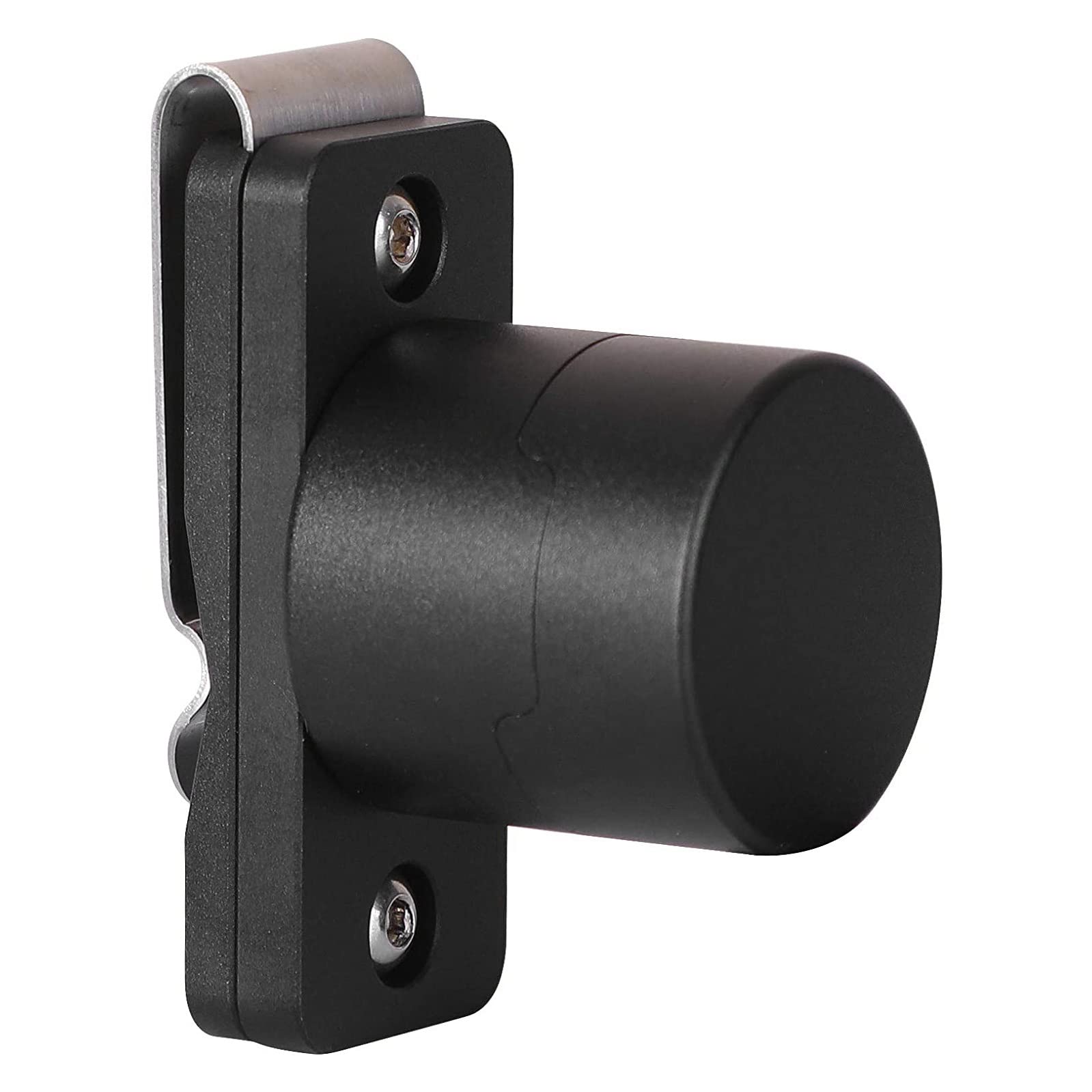 Yoiimiya Billiard Chalk Holder with Magnetic Clip – Portable Aluminum Alloy Pool Cue Chalk Case for Snooker and Billiards Accessories, Black