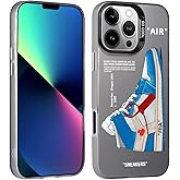laidand Cool Sneaker Phone Case for iPhone 17 Pro Case for Boys Men Sports Shoes Shockproof Street Aesthetic Designer Cases Compatible with iPhone 17 Pro Blue