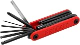 Fender Guitar/Bass 14-in-1 Maintenance Tool Chrome Vanadium Red 6 x 3 x 1 in view 7