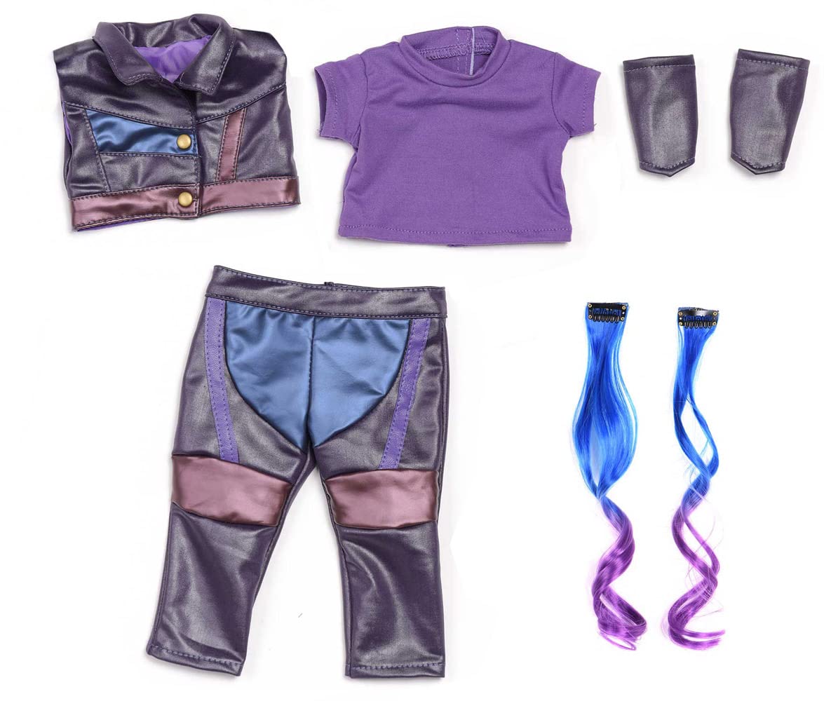 Doll Clothes Costume Pincess Mal Outfits Fit 18 Inch Dolls