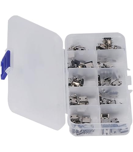 2pcs Type-C USB Charger Charging Port Connector Replacement Repair Part For Onn 8" Kids Tablet 100044018G 100044018P