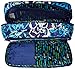 Vera Bradley Women's Cotton Large Blush & Brush Makeup Organizer Case, Katalina Blues, One Size