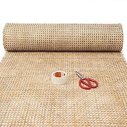 KOLWOVEN 36" Width Natural Rattan Webbing for