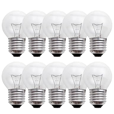 10 x Glühbirne Tropfen 40W E27 klar Glühlampe 40 Watt Glühbirnen Glühlampen warmweiß dimmbar