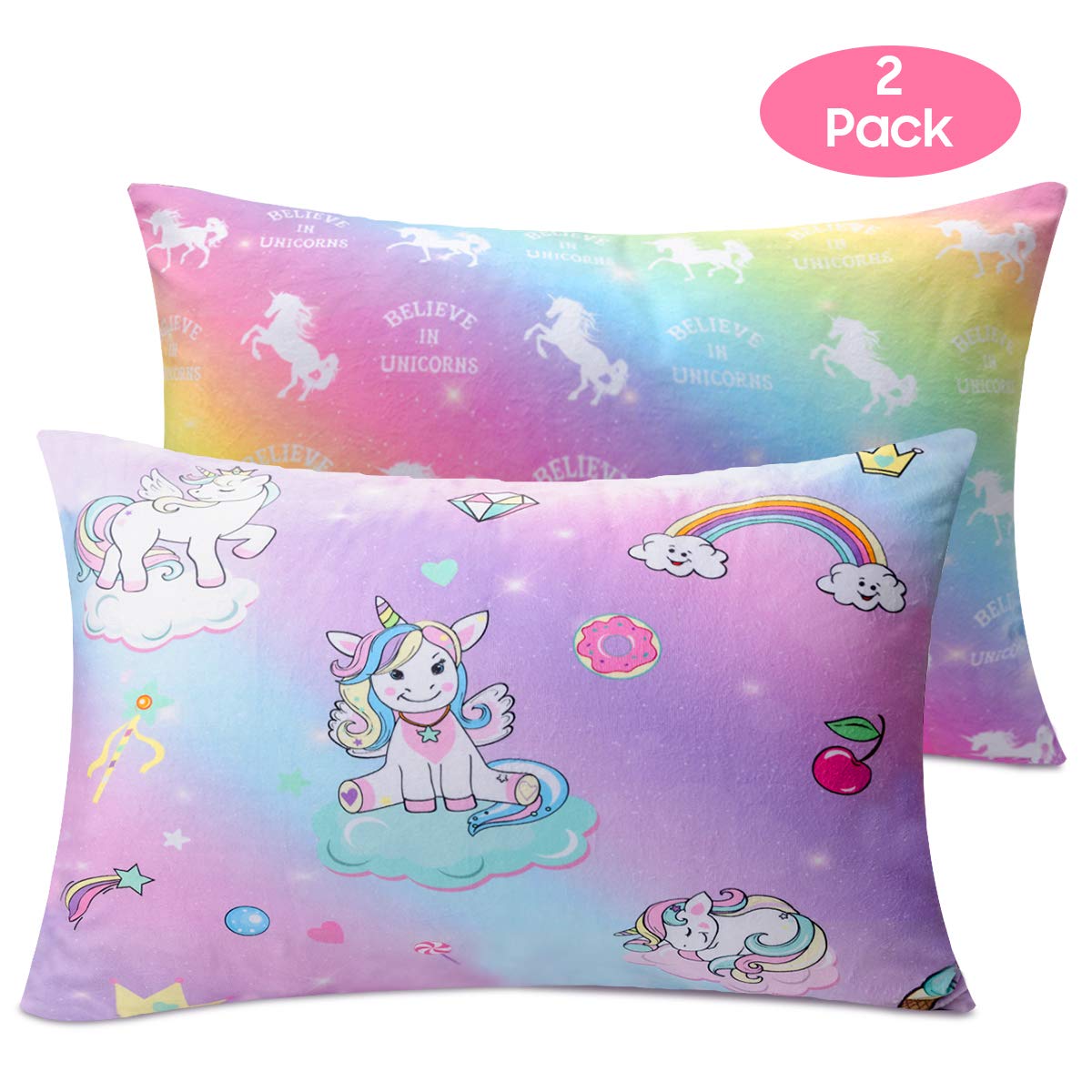 Bedding Kids Toddler Pillowcases Uomny 1 Pack Satin Pillowslip