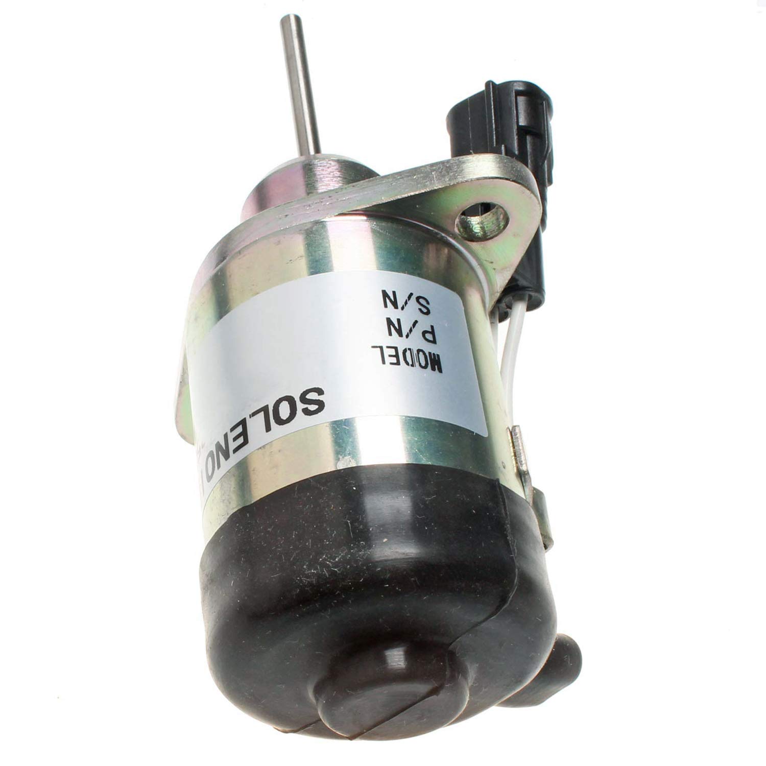 Carburetors & Parts Notonmek Fuel Shut off Solenoid Valve for Kubota