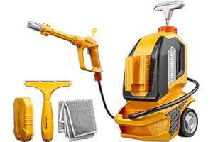 Kids Water Pressure Washer - Children Car Washer Toy, Large Capacity Cleaning Sprayer, Outdoor Backyard Role Set | Fun Wash E
