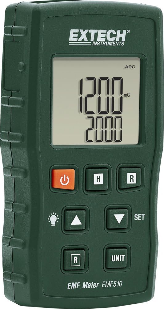 Extech EMF510 EMF/ELF Meter Inspection & Test Plus