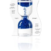 Paradox Tea Timer with Reverse Granulate Flow Blue