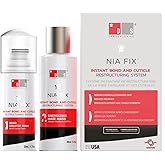 DS Labs Nia Fix Bond Care Treatment - 2-Step Strengthening & Smoothing System for Damaged Hair, Helps Reduce the Look of Split Ends & Breakage from Color, Bleach & Heat