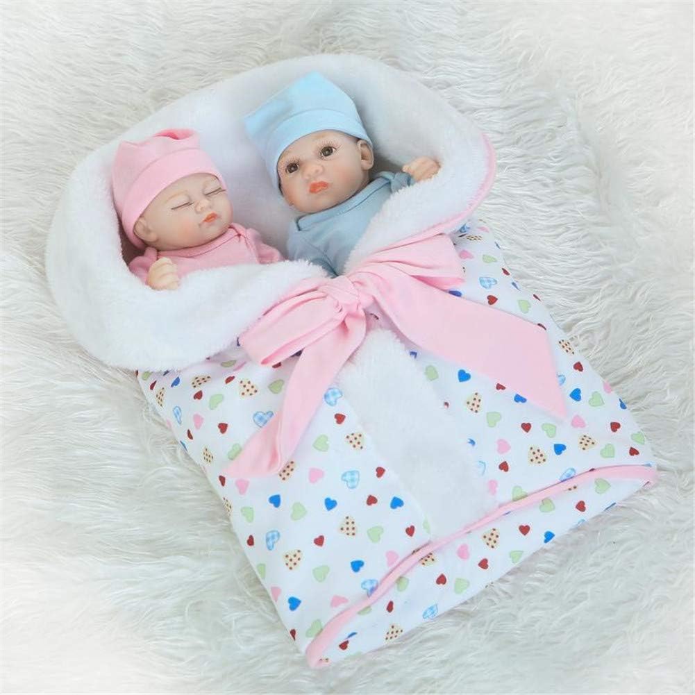 Prezzo HWBB Reborn Baby Doll 24 Pollici 60Cm Rebirth Doll Carino Realistico Twin Baby Toys Bambini Regali creativi Simulazione Baby Doll Regalo di Natale Offerte
