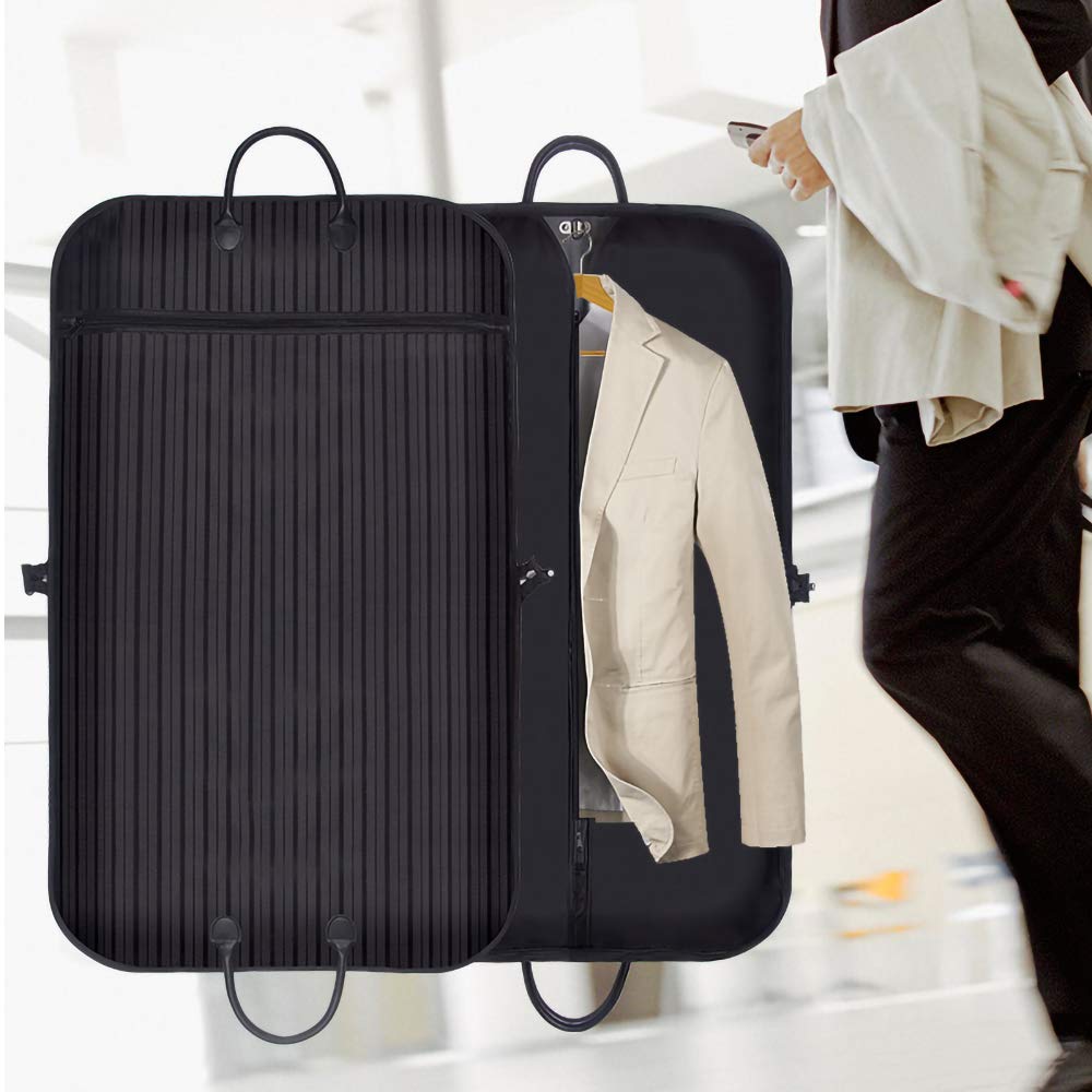Achort 100 60 cm Abrigos Trajes de Vestir Proteger la Cubierta Traje de Viaje  Bolsa de Transporte Bolsa de Ropa Prueba de Agua para Viajar Bolsa de  Almacenamiento de Traje Plegable Bolsos