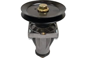 Stens 285-976 Spindle Assembly Compatible with/Replacement for Cub Cadet Mustang XP and Z Force Series Zero-Turn mowers 618-06076A, 918-06076A 8 7/8" Height, 6 1/4" OD Black