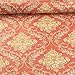 Yifely Yellow Floral Furnitures Surface Decor Paper Self-Adhesive Shelf Drawer Liner Red Countertop Sticker 17.7 Inch by 9.8 Feet