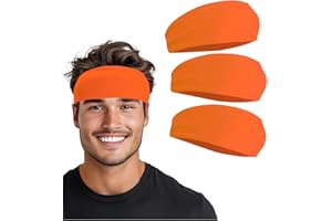 SUPENIU Headband for Men & Women, Sweat Wicking Sports Sweatband Headbands, Workout Running Training Yoga Basketball Hairband
