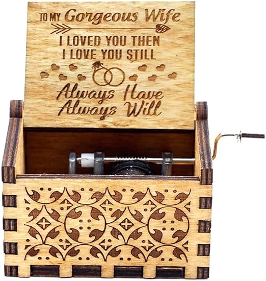 to my gorgeous wife music box