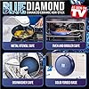 Blue-Diamond-Cookware-Set-Non-Stick-Aluminium-Cookware-Induction-Oven-Safe-Cookware-5-pcs-Blue Blue Diamond Cookware Diamond Infused Ceramic Nonstick 7 Piece Cookware Pots and Pans Set, PFAS-Free, Induction…