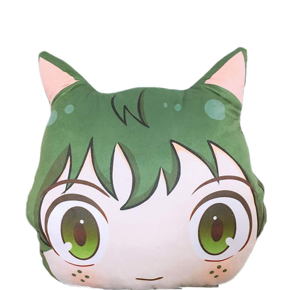 Mikucos Boku No My Hero Academia Toy Stuffed Q Type Midoriya Izuku Plush Hand Warm Doll Pillow