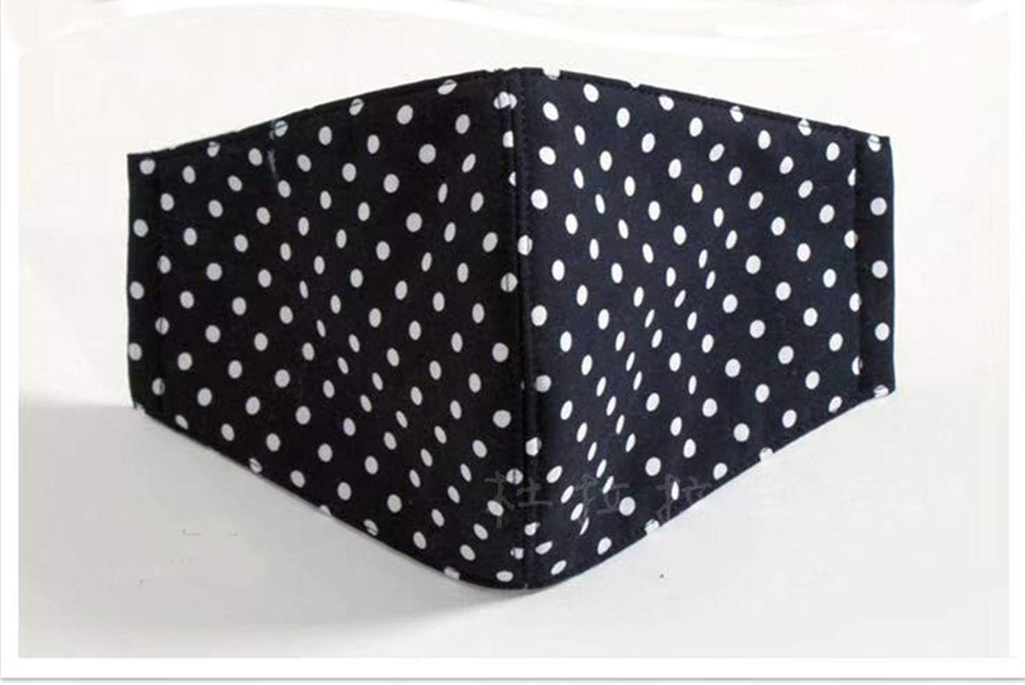 Anti Pollution Dust PM2.5 Mouth Mask Washable and Masks for Children Men and Women (DOTS-Blue)