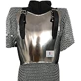Medieval Steel Breastplate – Knight Chest Plate Armor for LARP, Cosplay & Costume Ideal for LARP Historical Reenactment, Cosplay, Costume Displays